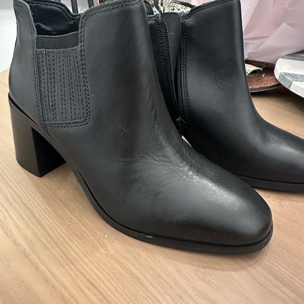 Lucky Brand Black Ankle Booties